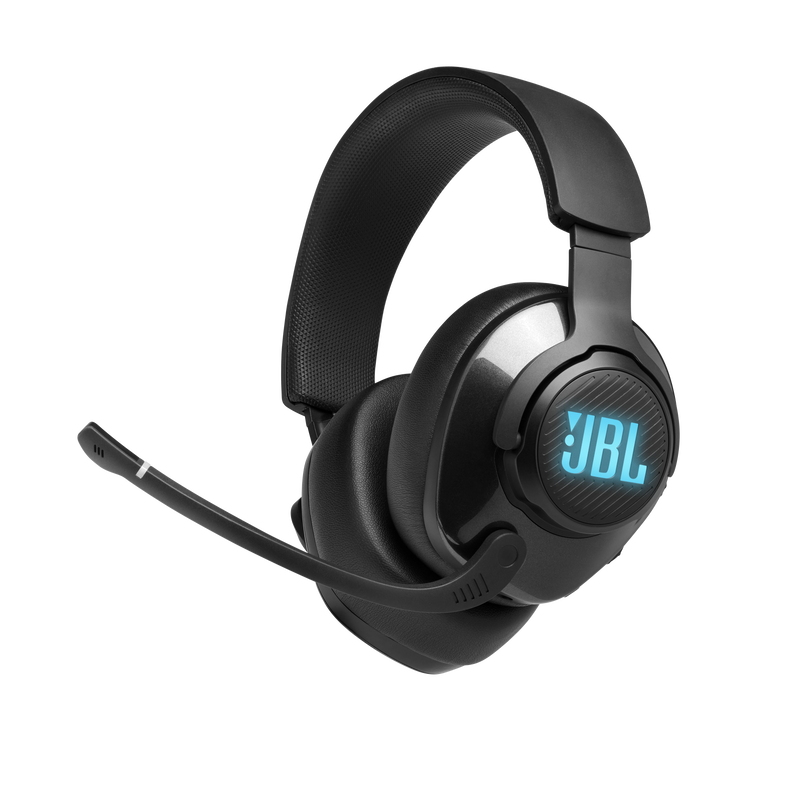 JBL Quantum 400 - Black - USB over-ear PC gaming headset with game-chat dial - Hero image number null